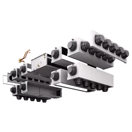 Průmyslový chladicí systém pro výrobní provoz